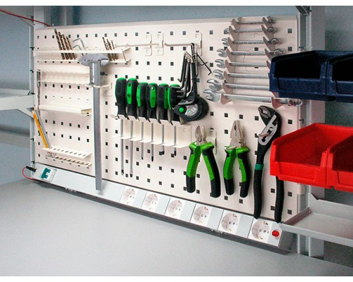 Стеллаж для хранения с усиленными полками